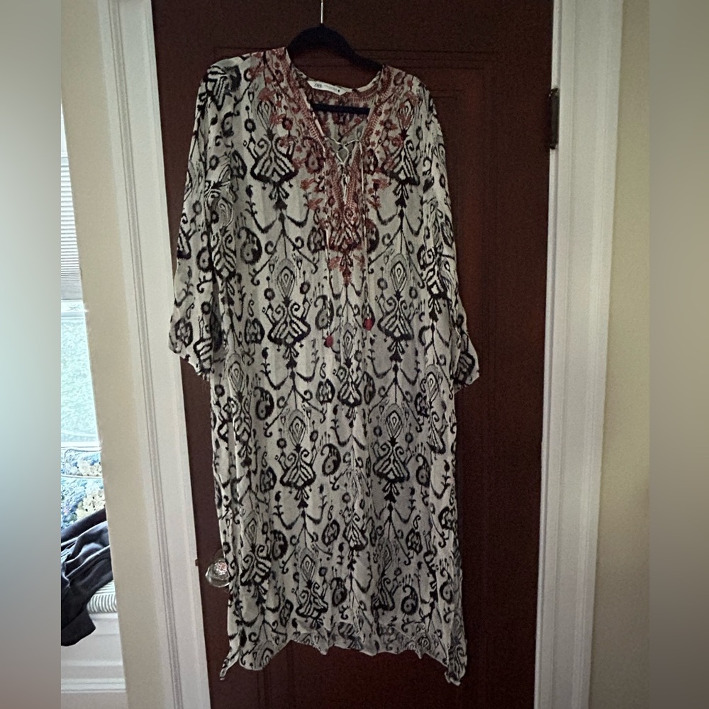 Zara kaftan/coverup size M